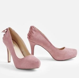 JustFab Andie Mauve Pumps (Women's)